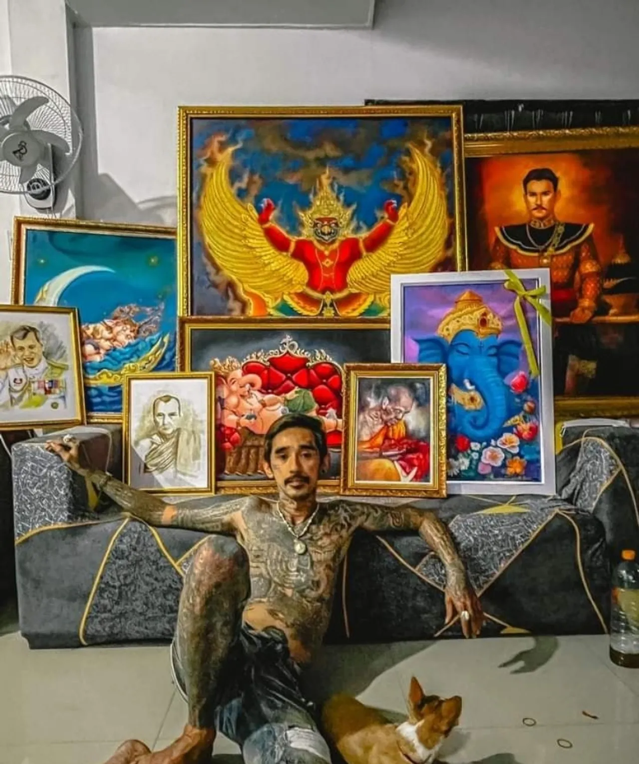 'ขี้คุกเขียนรูป' อดีตผู้ค้ายา สู่จิตรกร เปลี่ยนชีวิตด้วยโอกาสและแรงศรัทธา