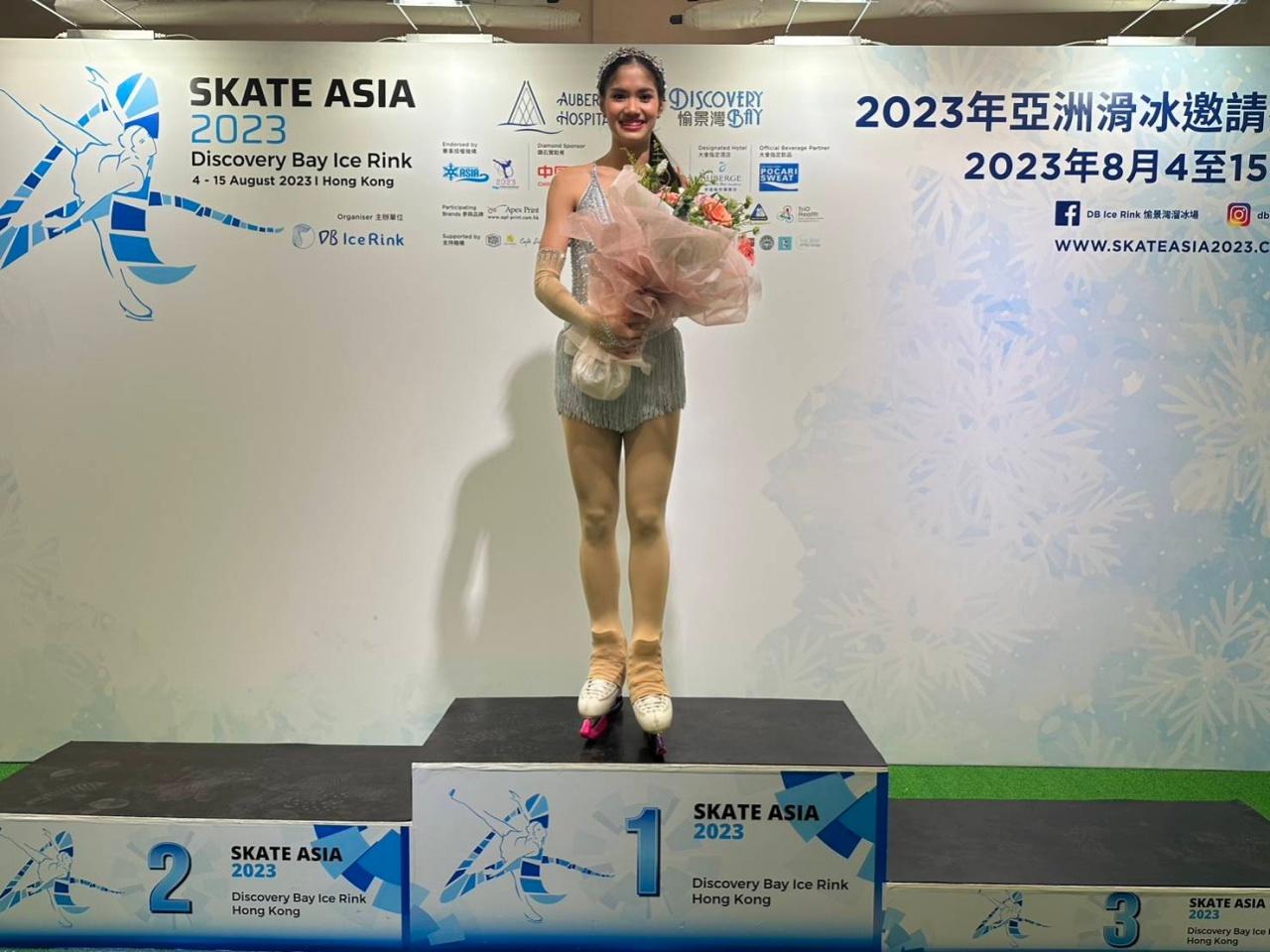 ชาร์มมิ่ง-ณัชชา นักฟิกเกอร์สเกตทีมชาติไทย ลูกสาว ผกก.คว้าแชมป์ระดับเอเชีย