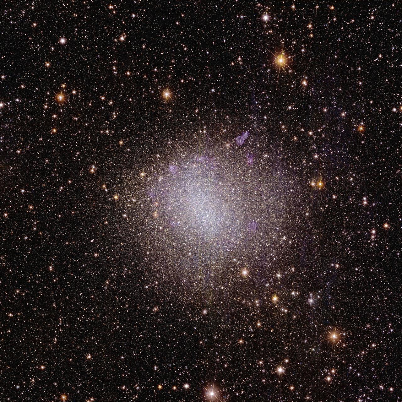 Amorphous galaxy NGC 6822