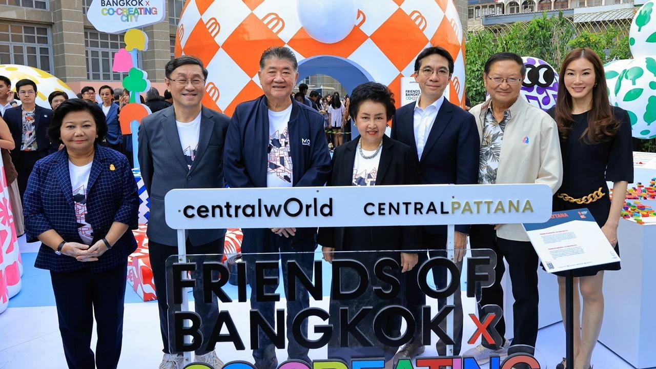 A Livable City, Commerce Minister Phumtam Wichayachai inaugurated the Friends of Bangkok x Co-Creation City Pavilion in Central Pattana at Bangkok Design Week 2024, with Puangphet Chunlaid, Dr Phrummin Lertsoriadej and Jothatham J Rathiwat also attending the event.  in the General Post Office building that day.
