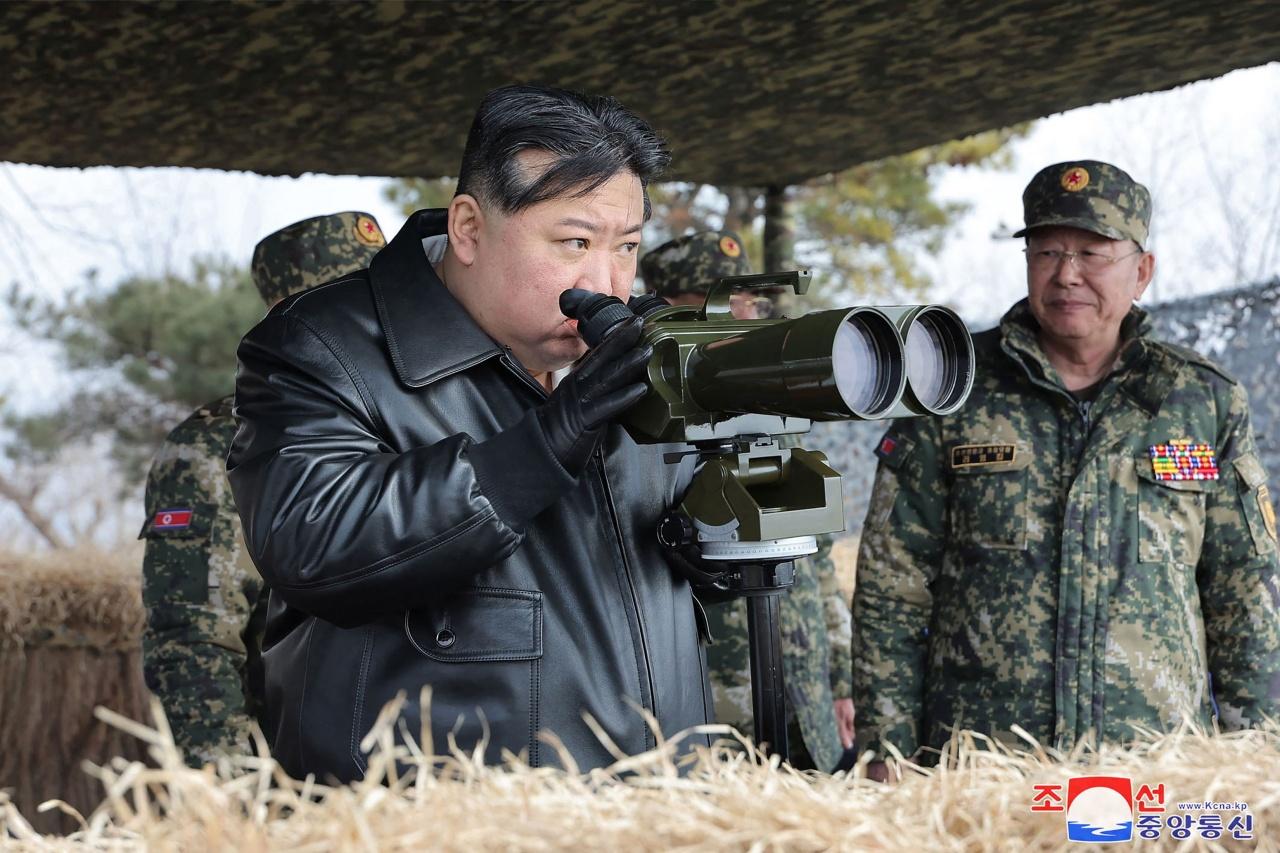 Kim Jong Un went to observe a major North Korean military exercise on March 6, 2024, and ordered soldiers to be more prepared for war.