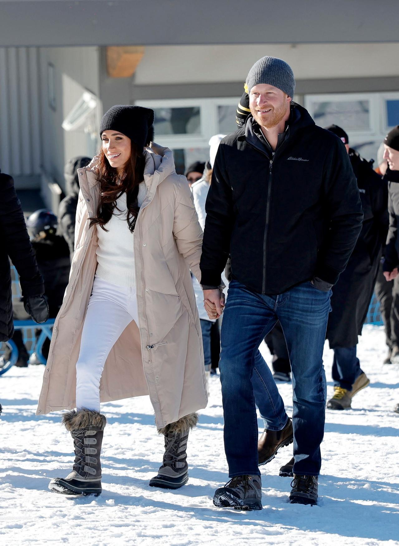 Prince Harry and Meghan travel to a sports camp in Whistler.  in British Columbia, Canada, from February 14-15, 2024, to promote the Disabled Veterans Sports Event 