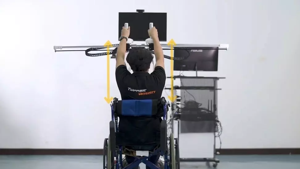 'Arm booster' นวัตกรรมเสริมพลังใจ กายภาพผู้ป่วยโรคหลอดเลือดสมอง