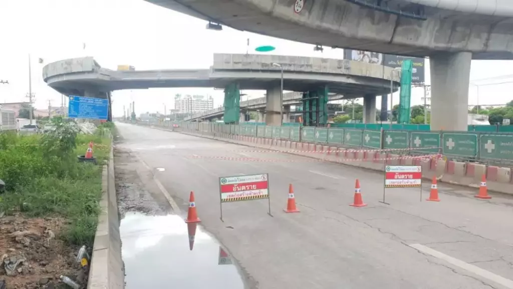 อุปนายกวิศวกรรมสถานฯ เผยสาเหตุคานสะพานกลับรถพระราม 2 ถล่ม