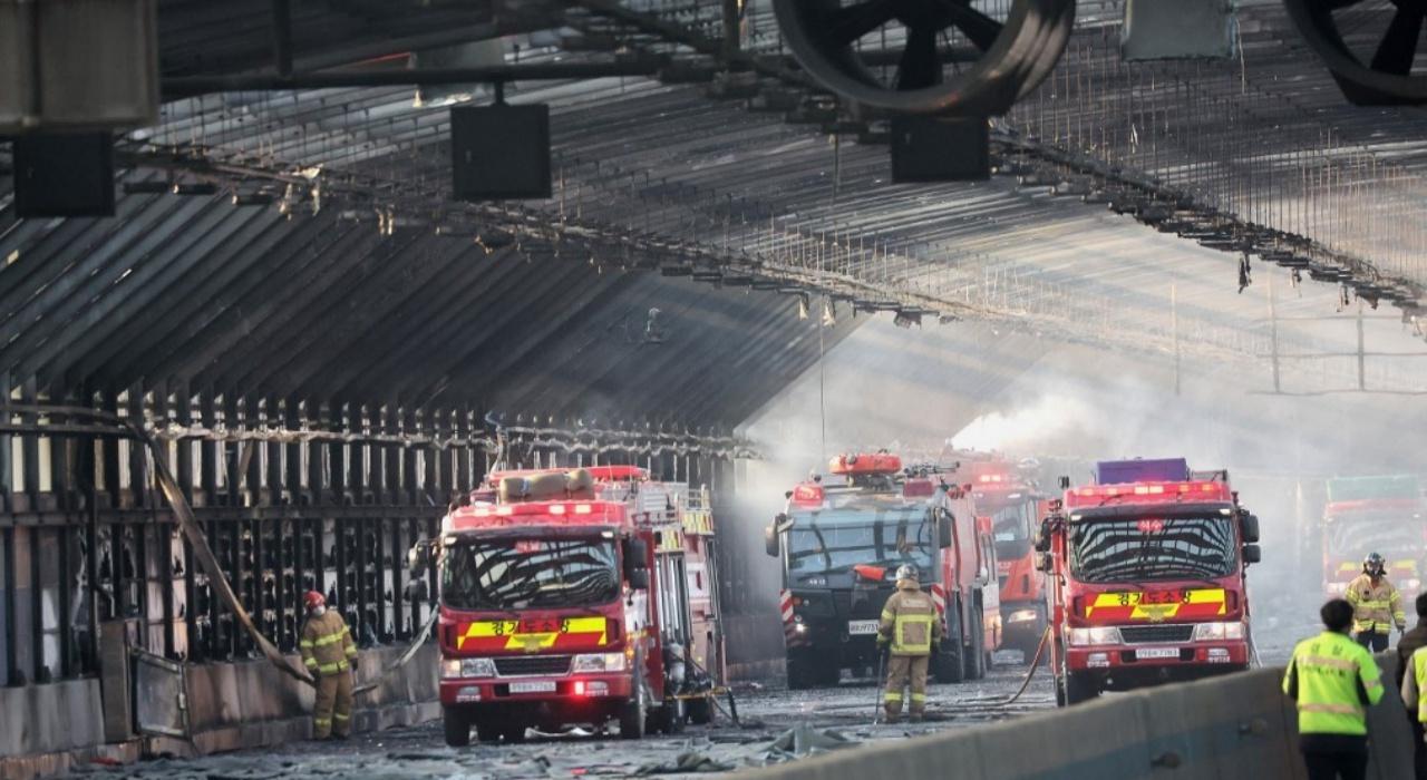 South Korea's expressway tunnel fire kills at least 5 people