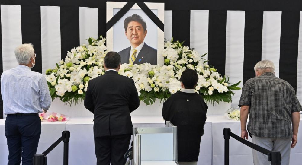 ผู้นำทั่วโลกเดินทางถึงญี่ปุ่น ร่วมรัฐพิธีศพอาเบะวันนี้