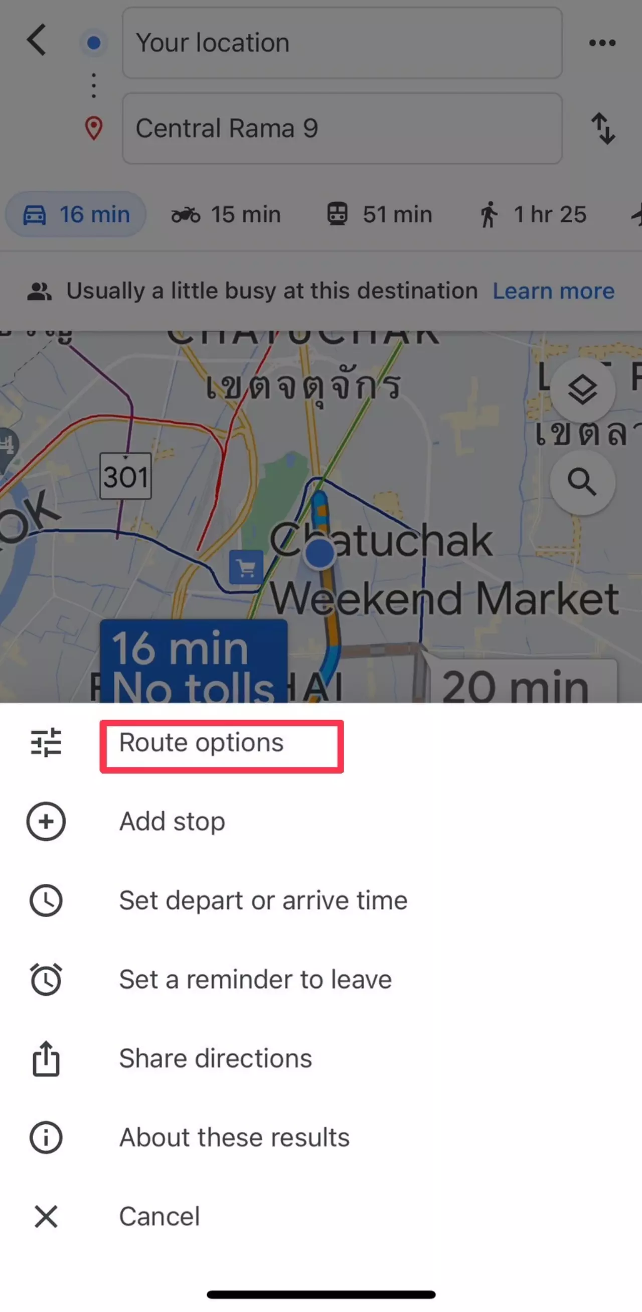 Google Maps ขั้นเทพ เลิกพาขึ้นทางด่วน หาปั๊มน้ำมันทันใจ ลบประวัติการเดินทาง