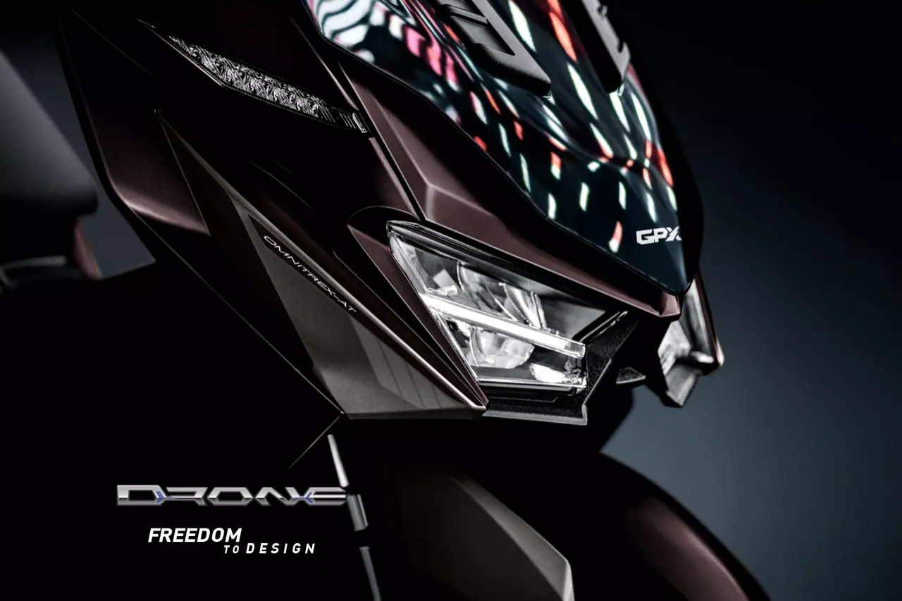 สกู๊ตเตอร์ราคาโดนใจ ส่อง New GPX DRONE 150 (2023)