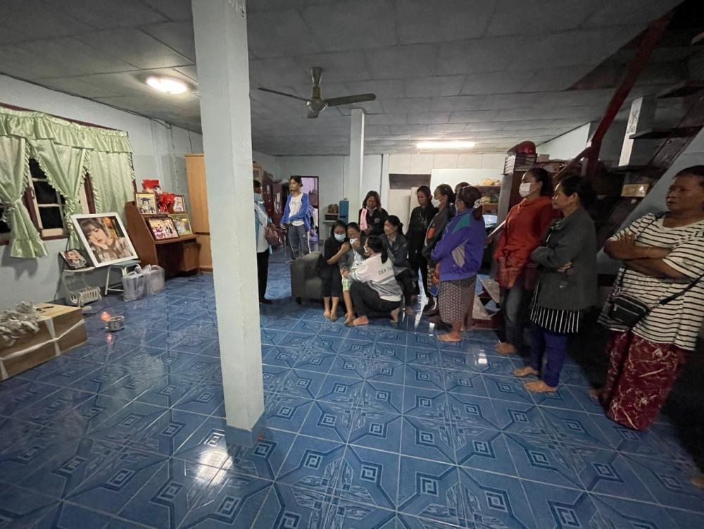 Teacher Bam's funeral arrives in his hometown of Phetchabun sad family Crying will be suffocating