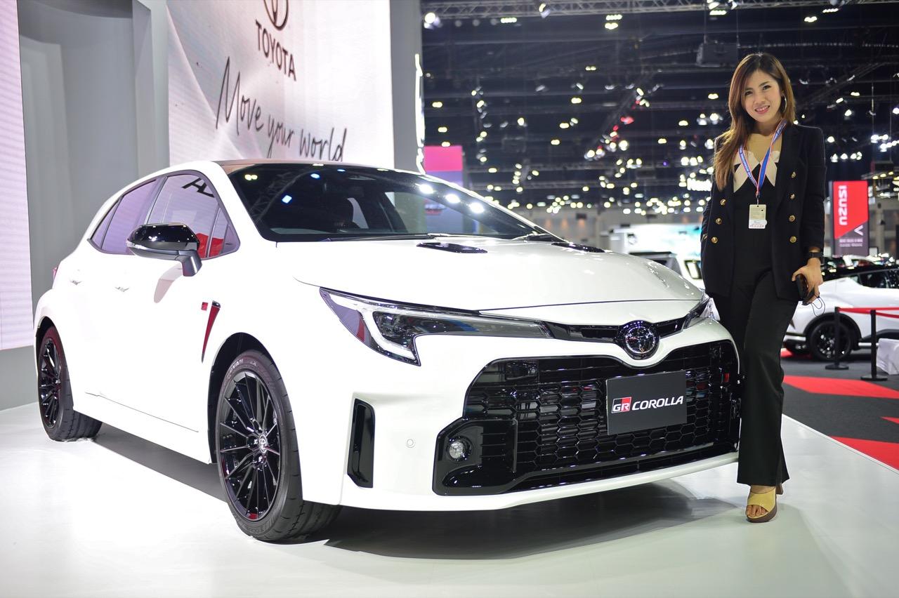 อย่าเรียกพี่ว่าแท็กซี่เพราะพี่มีดีมากกว่านั้น เข้าไทยแล้ว TOYOTA GR COROLLA โผล่ในMotor Expo 2022