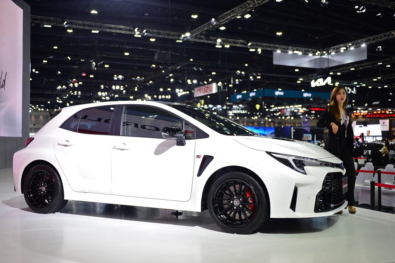 อย่าเรียกพี่ว่าแท็กซี่เพราะพี่มีดีมากกว่านั้น เข้าไทยแล้ว TOYOTA GR COROLLA โผล่ในMotor Expo 2022