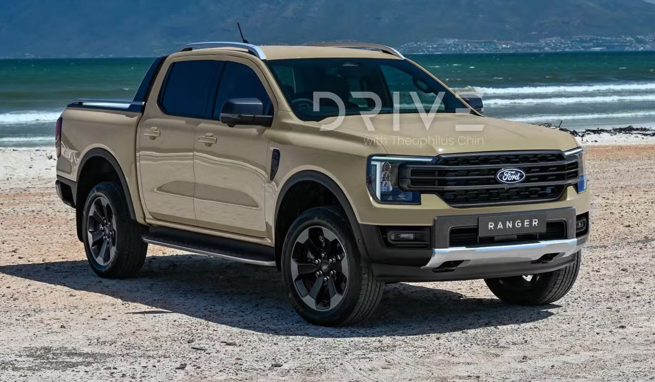 เรนเดอร์พาเพลิน New Ford Ranger 2026