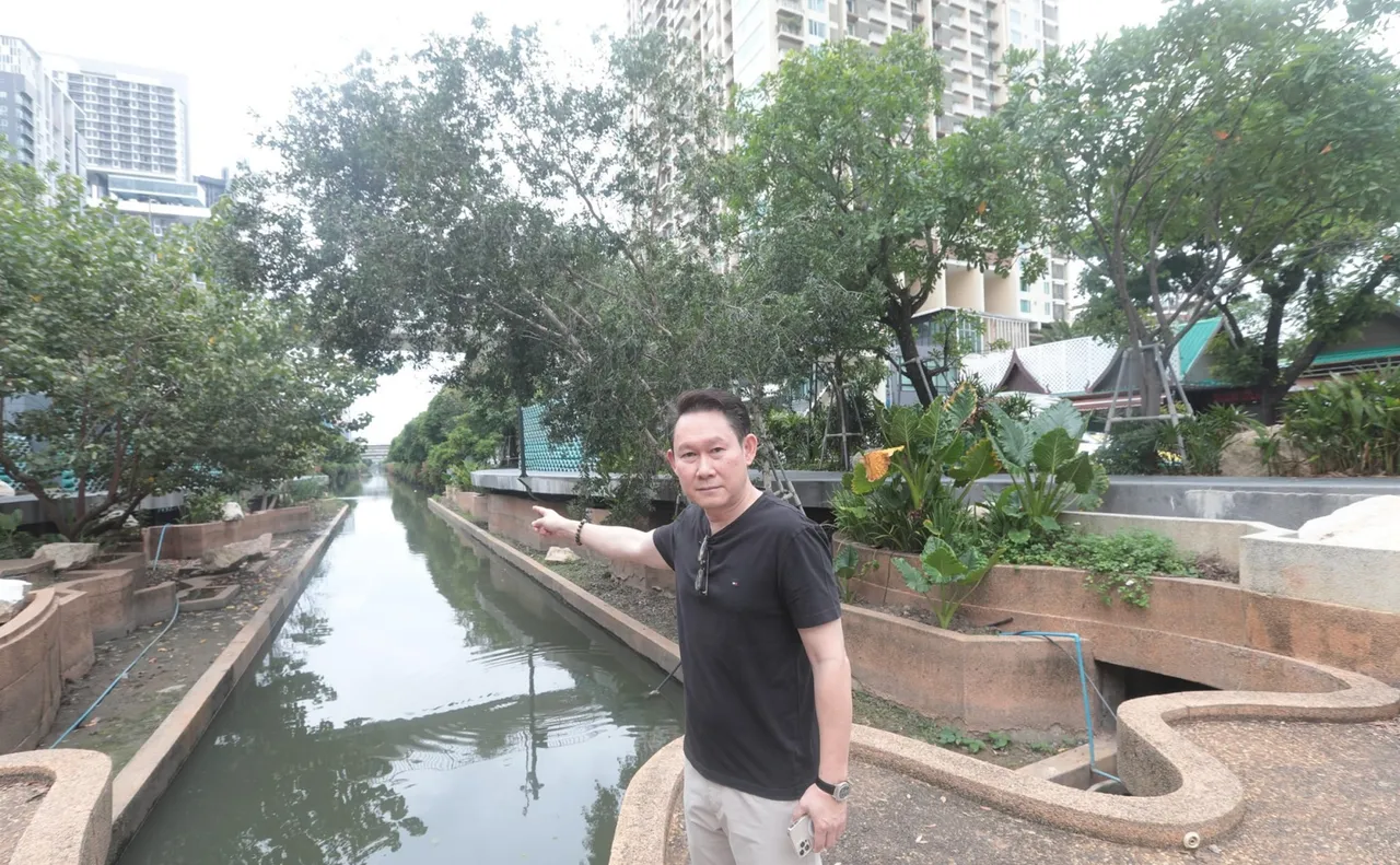 คลองช่องนนทรี เสื่อมโทรม น้ำดำเหม็น จี้ กทม.คืนแลนด์มาร์ก
