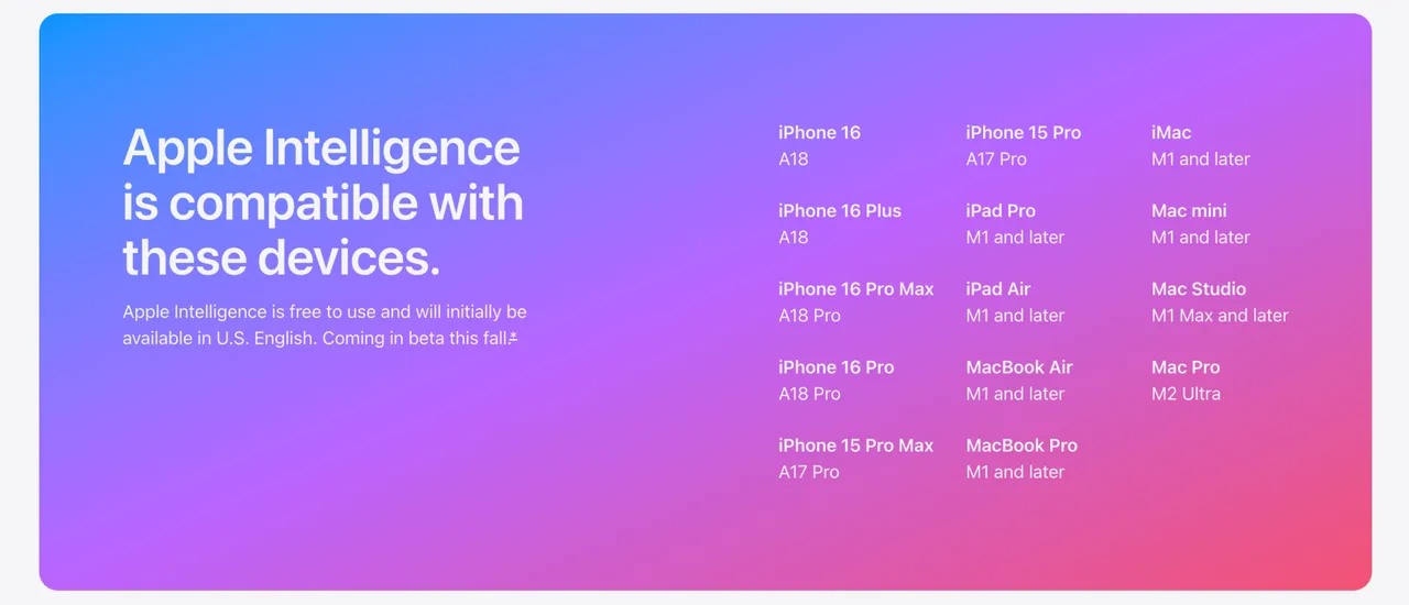 iPhone รุ่นไหนได้ไปต่อบนระบบปฏิบัติการ iOS 18 รุ่นใดรองรับ Apple Intelligence