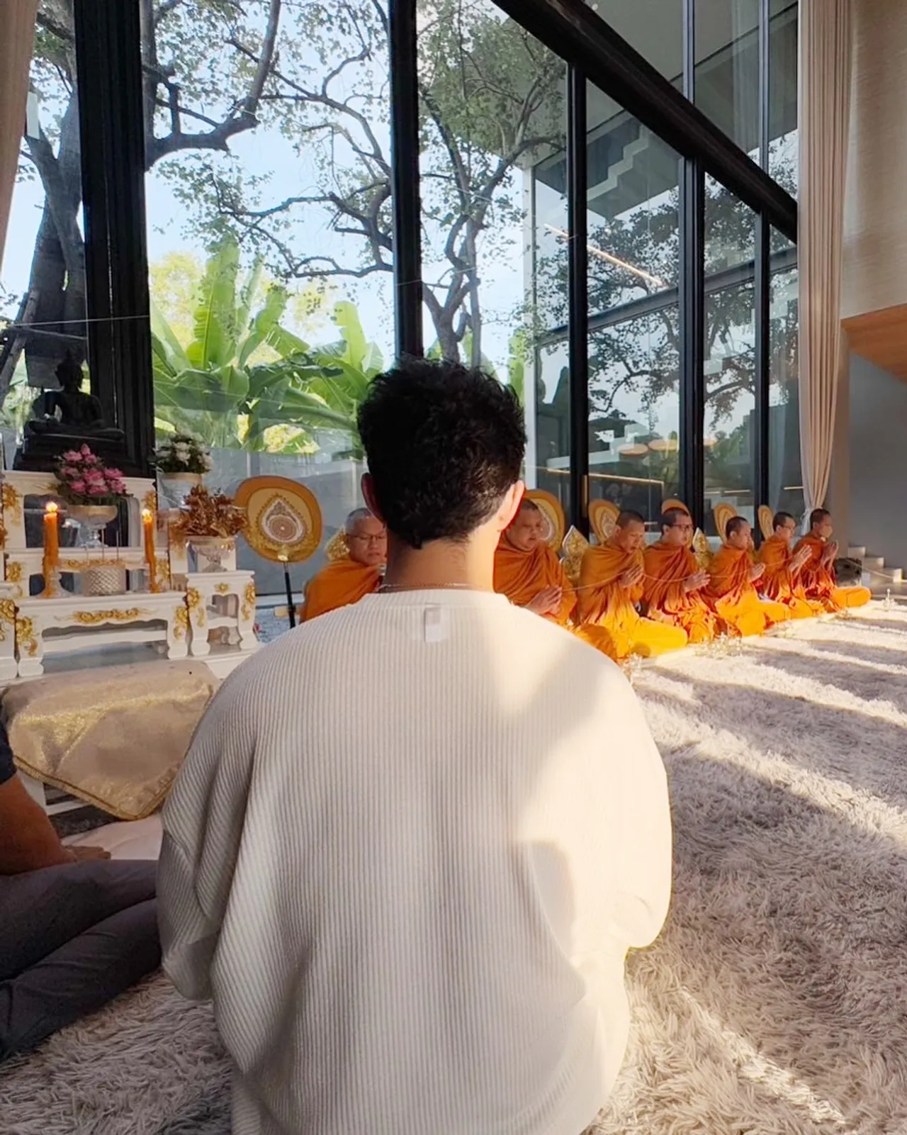 นาย ณภัทร ทำบุญขึ้นบ้านใหม่ หลังใหญ่สวยน่าอยู่มาก พี่หน่อง-พี่หนุ่ม ร่วมยินดี