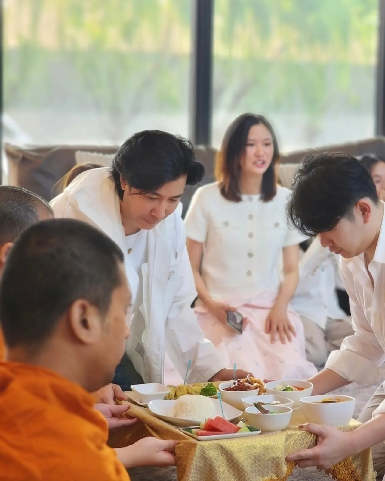 นาย ณภัทร ทำบุญขึ้นบ้านใหม่ หลังใหญ่สวยน่าอยู่มาก พี่หน่อง-พี่หนุ่ม ร่วมยินดี