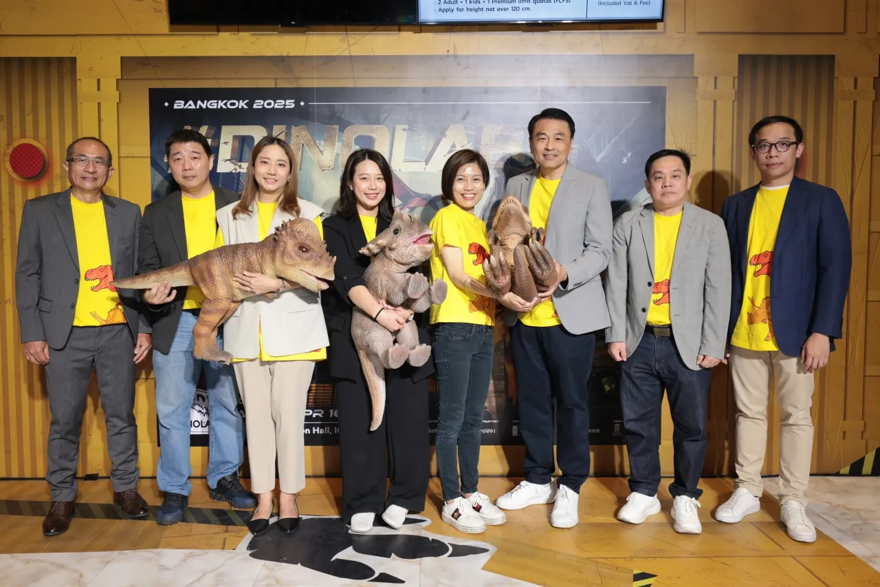 กาย รัชชานนท์ พาลูกชายน้องเอเดน เปิดประตูสู่โลกไดโนเสาร์ ย้อนสู่ยุคจูราสสิคอย่างสมจริง