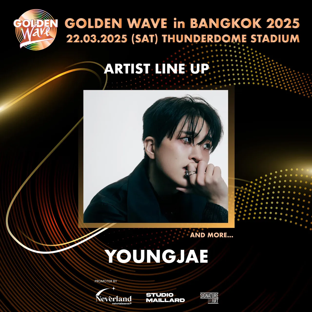 เตรียมตัวให้พร้อมกับคอนเสิร์ต K-POP สุดยิ่งใหญ่ GOLDEN WAVE IN BANGKOK 2025