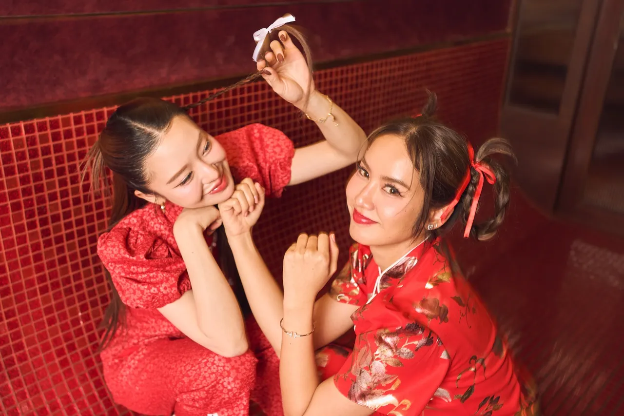 ก็หมวยนี่คะ มายด์-มะนาว อวดโฉมลุคอาหมวยสวยสดใสต้อนรับตรุษจีนปีมะเส็ง