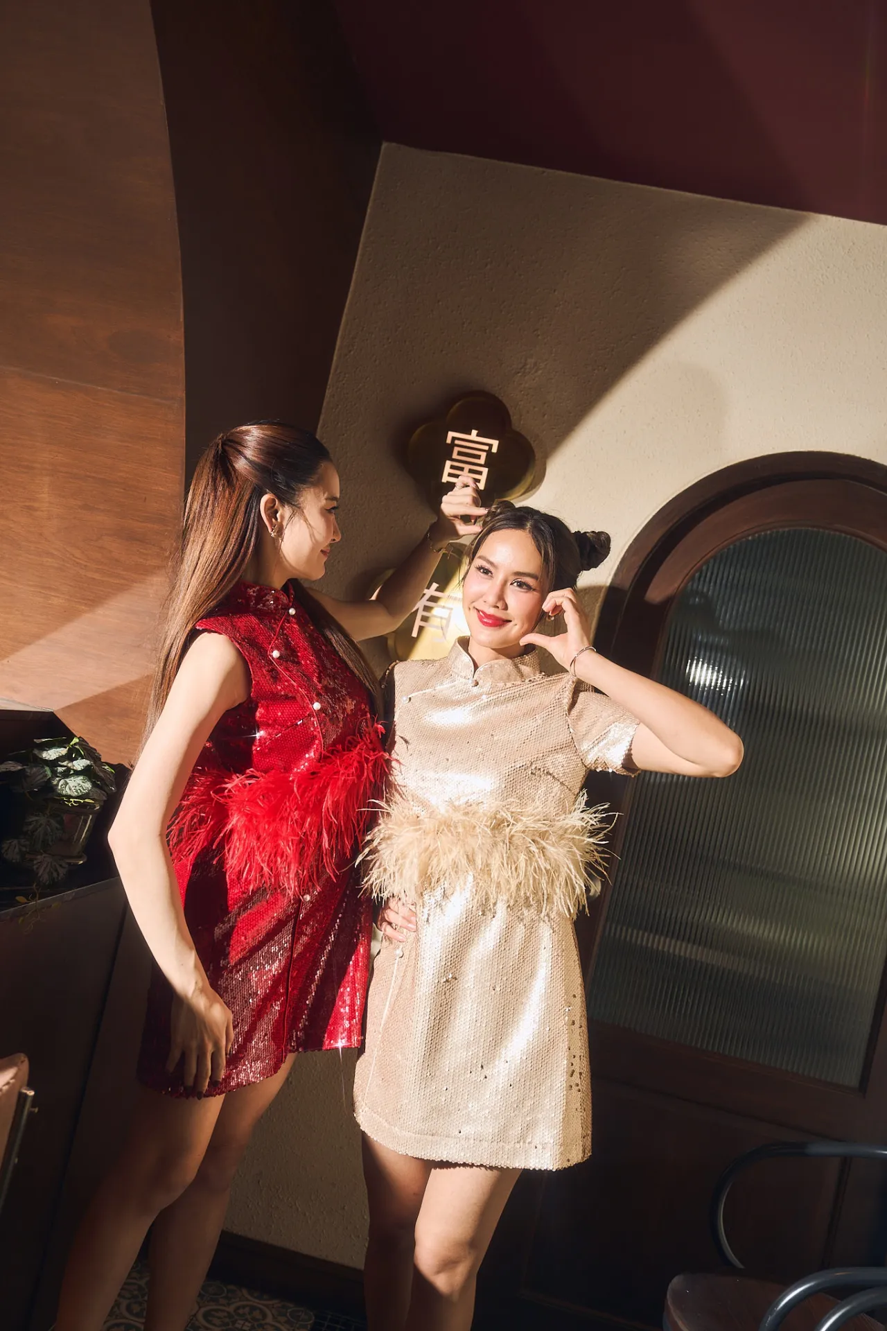 ก็หมวยนี่คะ มายด์-มะนาว อวดโฉมลุคอาหมวยสวยสดใสต้อนรับตรุษจีนปีมะเส็ง