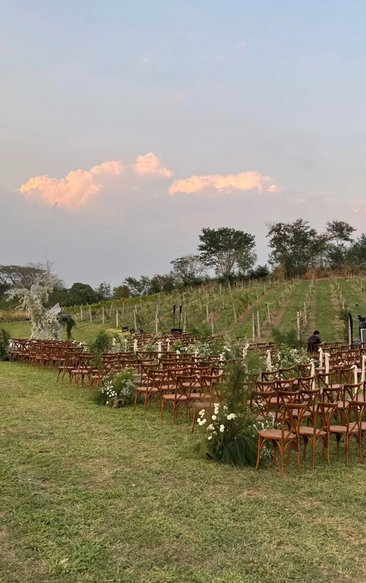 เปิดภาพ แต้ว - ไฮโซณัย จัดฉลองแต่งงานท่ามกลางไร่องุ่นในบรรยากาศโรแมนติก