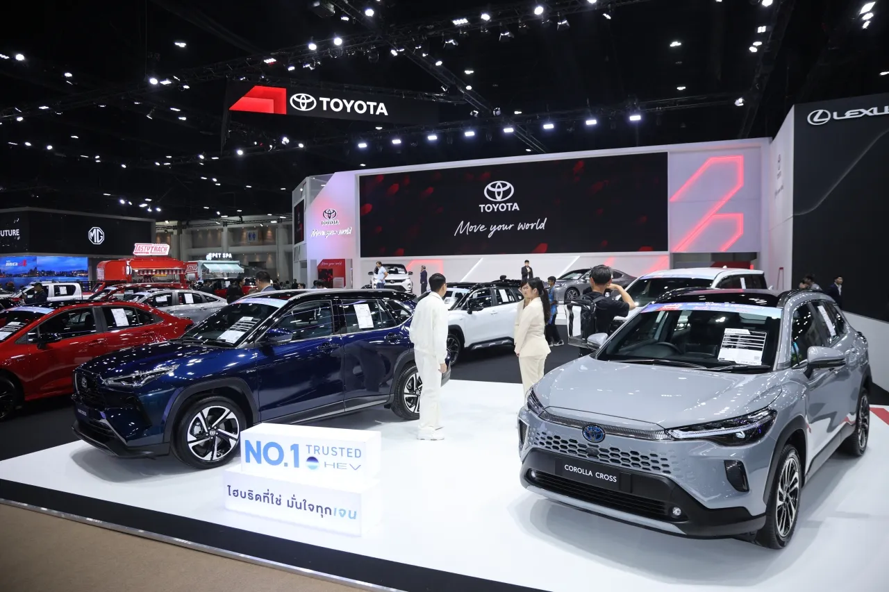 Toyota ตั้งเป้ามาร์เก็ตแชร์ปี 68 ที่ 38.5% ชูกลยุทธ์มั่นใจและอุ่นใจได้ตลอดการใช้รถโตโยต้า