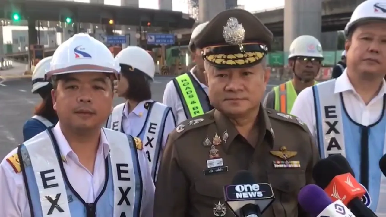 ทดลองเปิดวันแรก ทางเบี่ยงขึ้นด่วนดาวคะนอง ลดปัญหารถติด ถ.พระราม 2