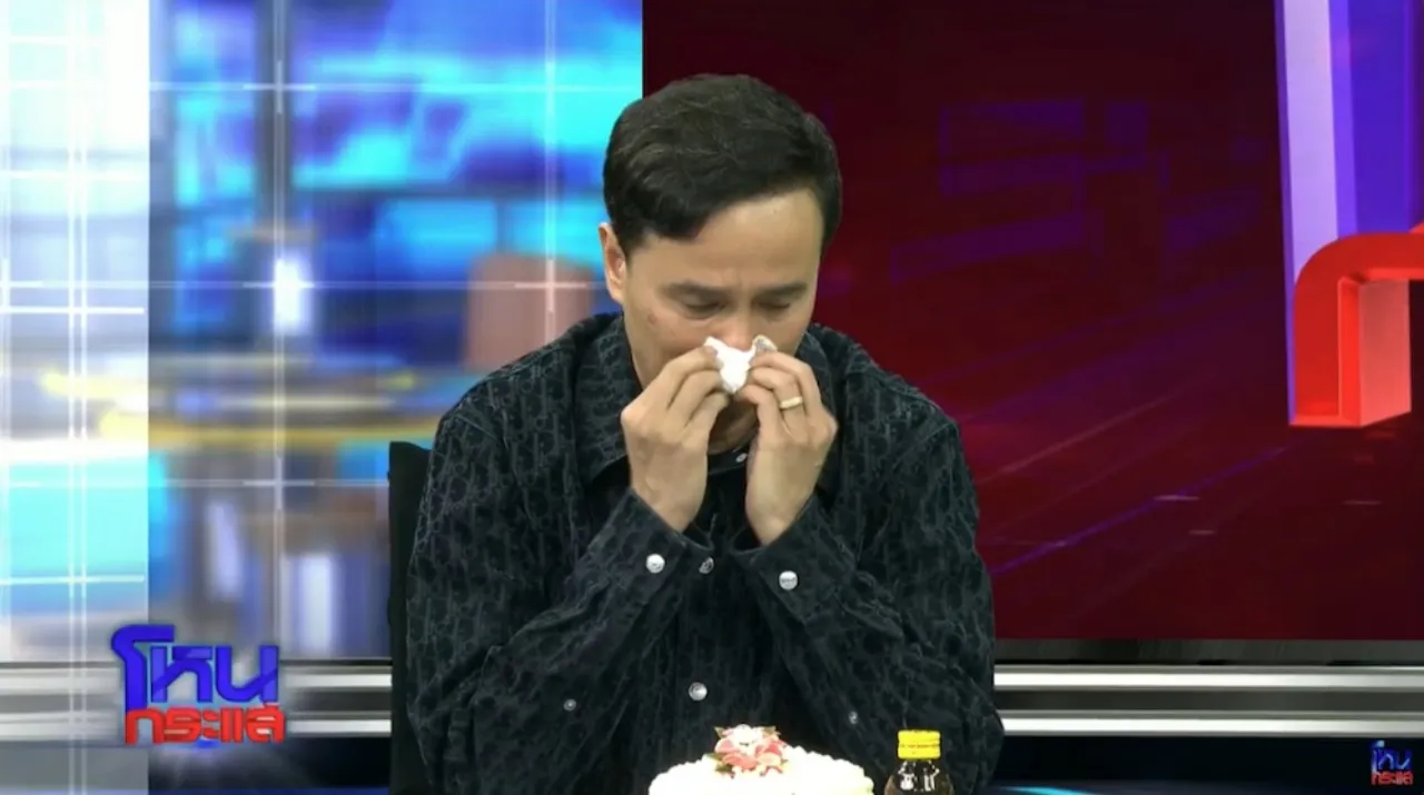 น้ำตาลูกผู้ชาย ประจักษ์ชัย ร้องไห้กลางรายการ เจ็บจนจุก นักรบต้องมีบาดแผล