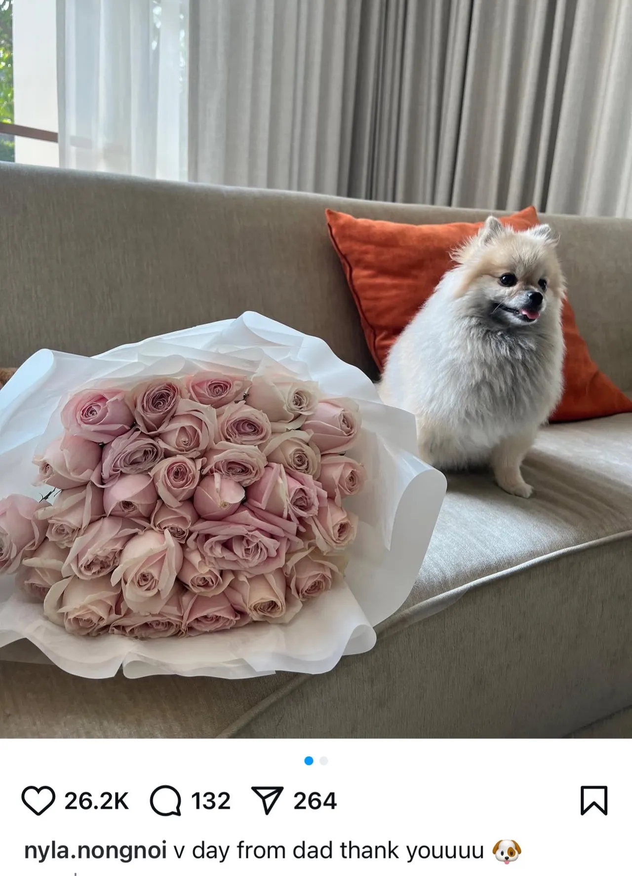 ก้อย อรัชพร เล่าตำนานบทใหม่วาเลนไทน์ ลูกสาวไนล่า ยังได้ดอกไม้