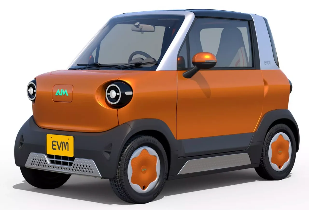 ราคาสี่แสน! รถยนต์ไฟฟ้า AIM EVM วิ่งไกล 120 กิโลเมตร