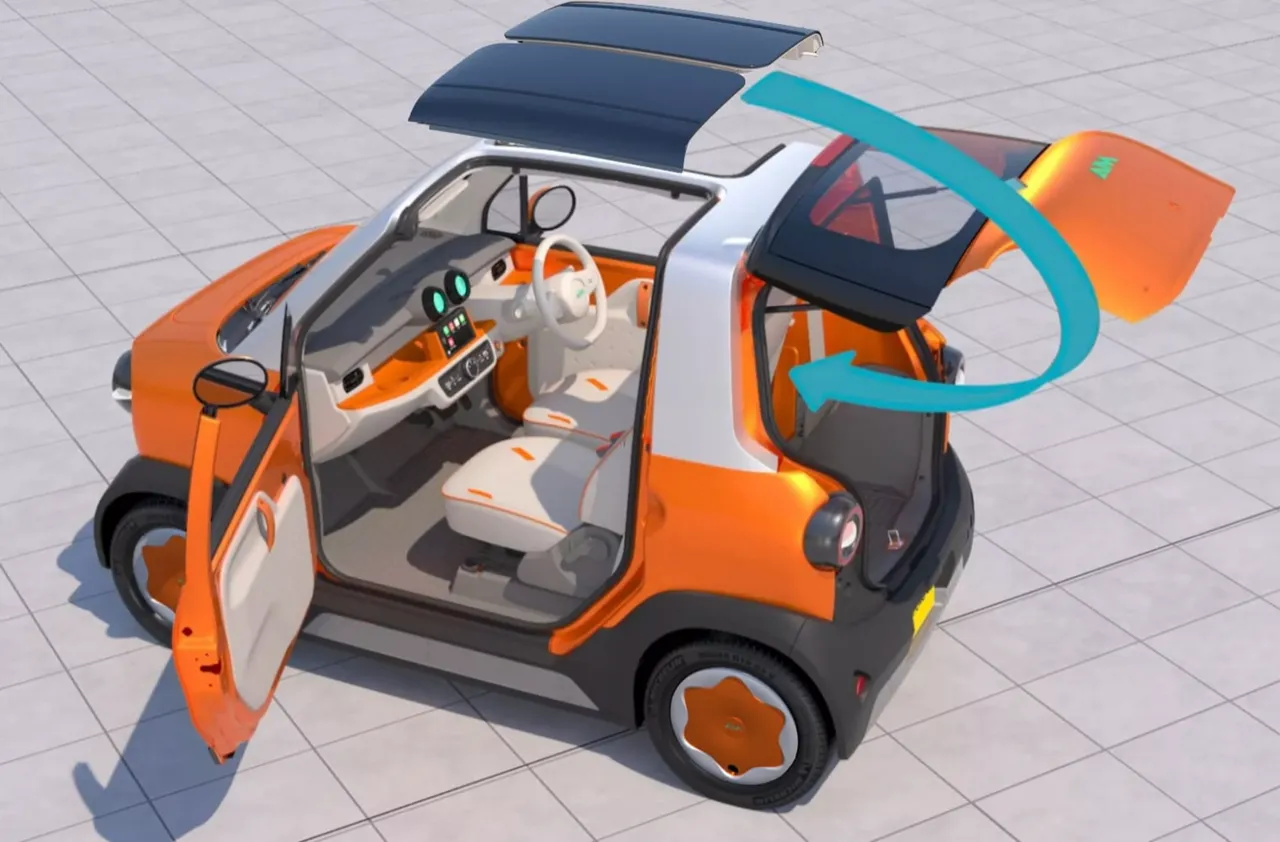 ราคาสี่แสน! รถยนต์ไฟฟ้า AIM EVM วิ่งไกล 120 กิโลเมตร