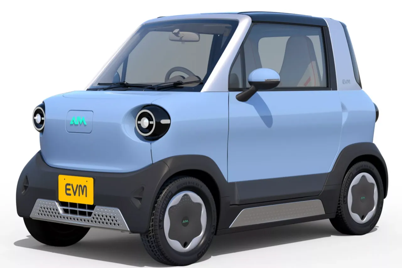 ราคาสี่แสน! รถยนต์ไฟฟ้า AIM EVM วิ่งไกล 120 กิโลเมตร