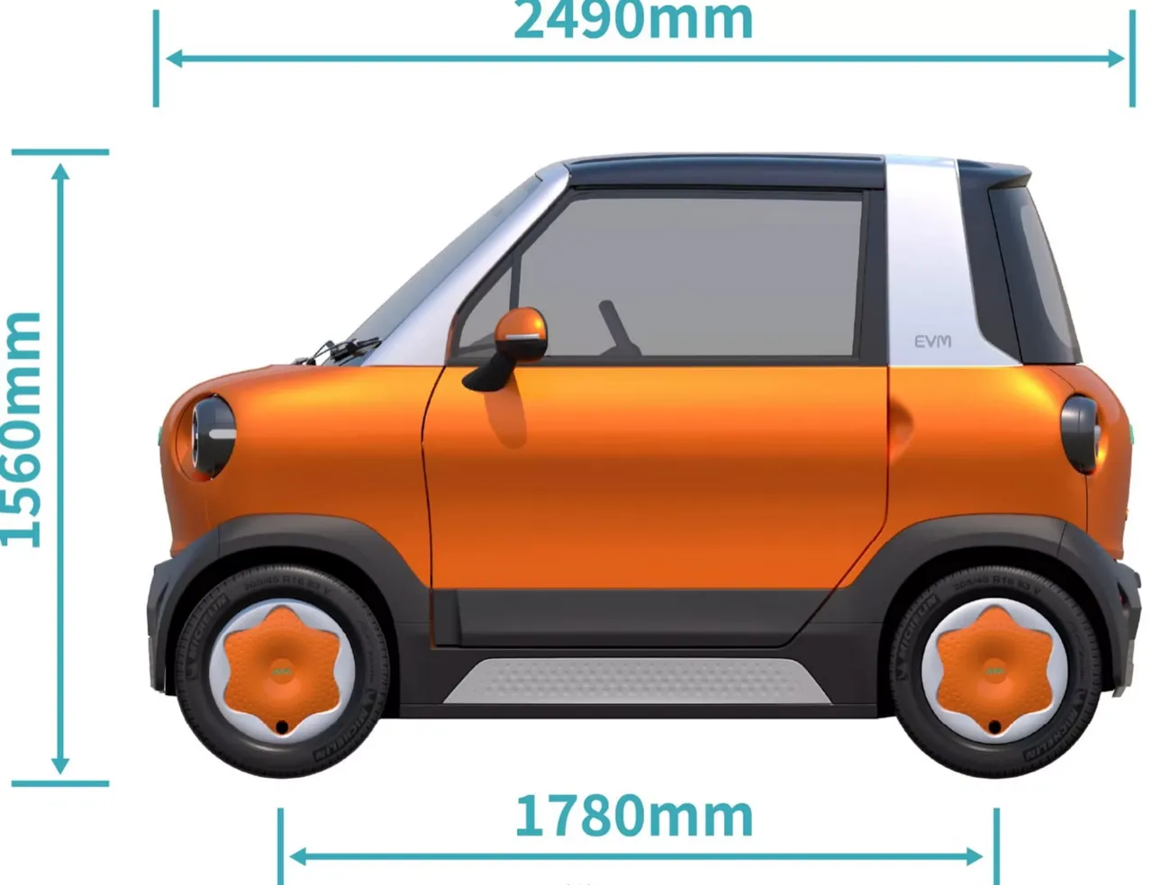 ราคาสี่แสน! รถยนต์ไฟฟ้า AIM EVM วิ่งไกล 120 กิโลเมตร