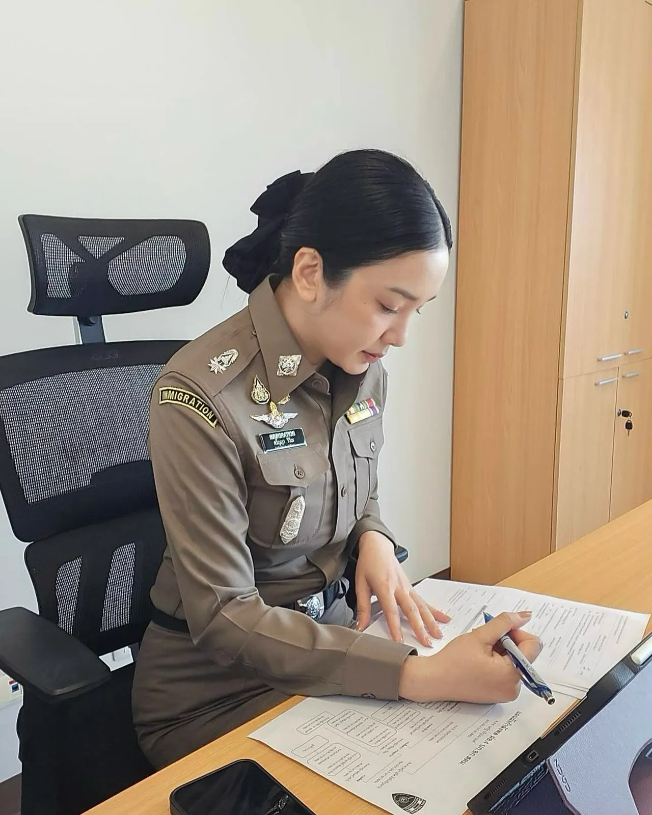 รู้จักสารวัตรบีบี สาวที่ ว่าน ธนกฤต แท็กไอจีถึง โปรไฟล์เริ่ด เก่งรอบด้าน