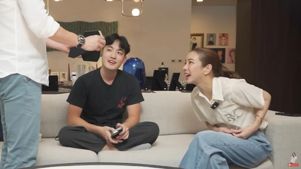 เปิดภาพ ลุค ลี หนุ่มตี๋วัย 20 ปี ลูกชายคนโตของครอบครัว แป้ง อรจิรา