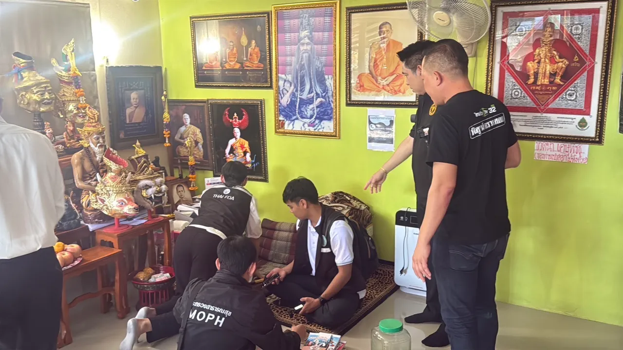 “ฤๅษี” ลวงโลก อ้างรักษาคุณไสย ขายยาสมุนไพรเถื่อน (คลิป)