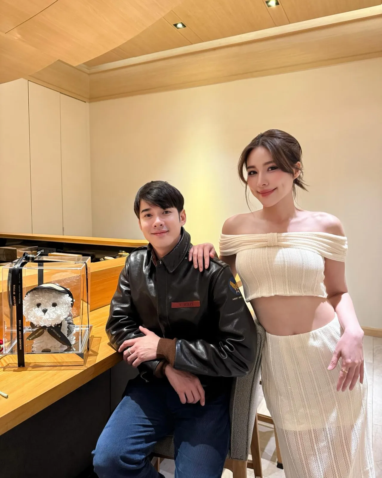 เผยโมเมนต์ จันจิ-มาริโอ้ ฉลองวาเลนไทน์ล่วงหน้า ของขวัญสุดครีเอท