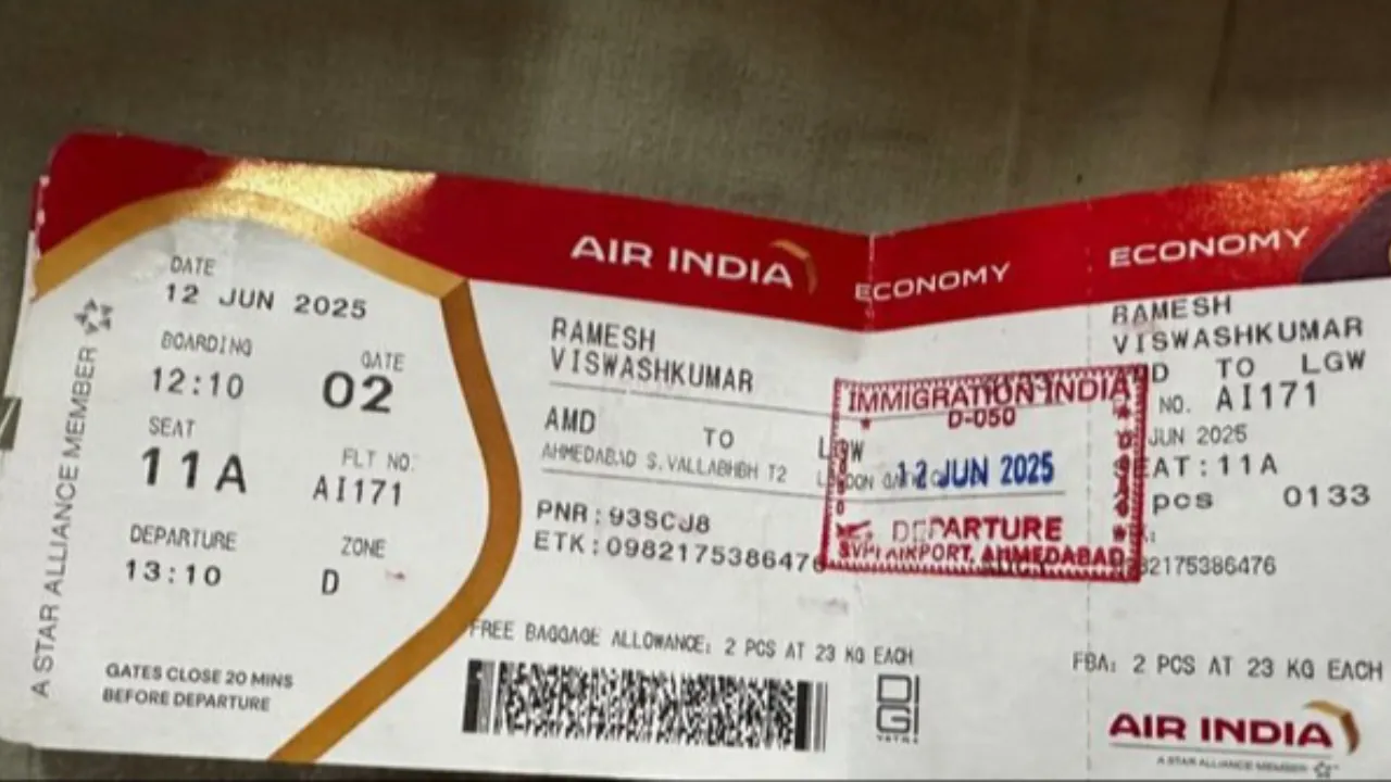 ปาฏิหาริย์ที่นั่ง "11A" อะไรคือปัจจัยรอดชีวิตคนเดียวบนเครื่องบินอินเดีย