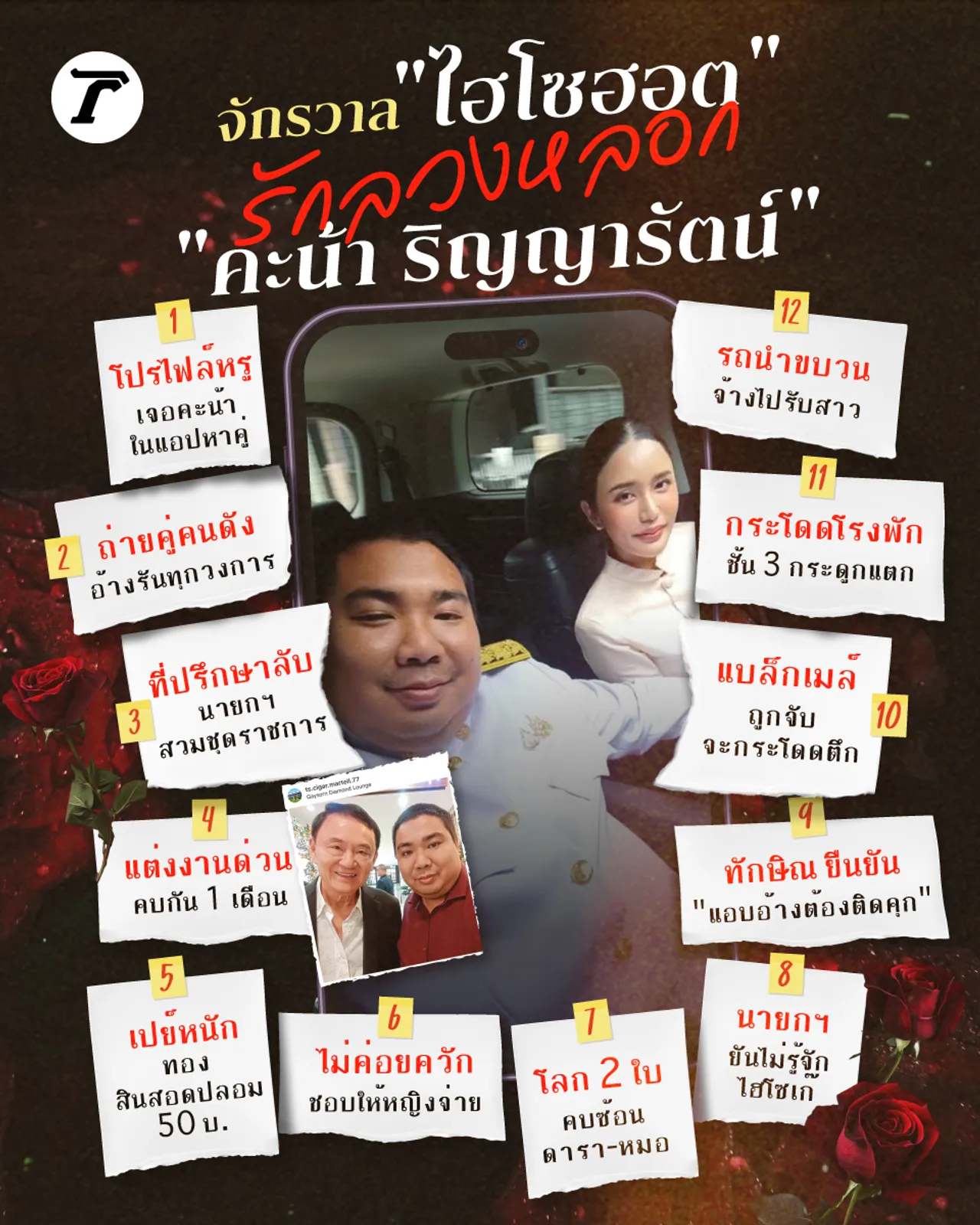 จักรวาล "ไฮโซฮอต" รักลวงหลอก "คะน้า ริญญารัตน์"