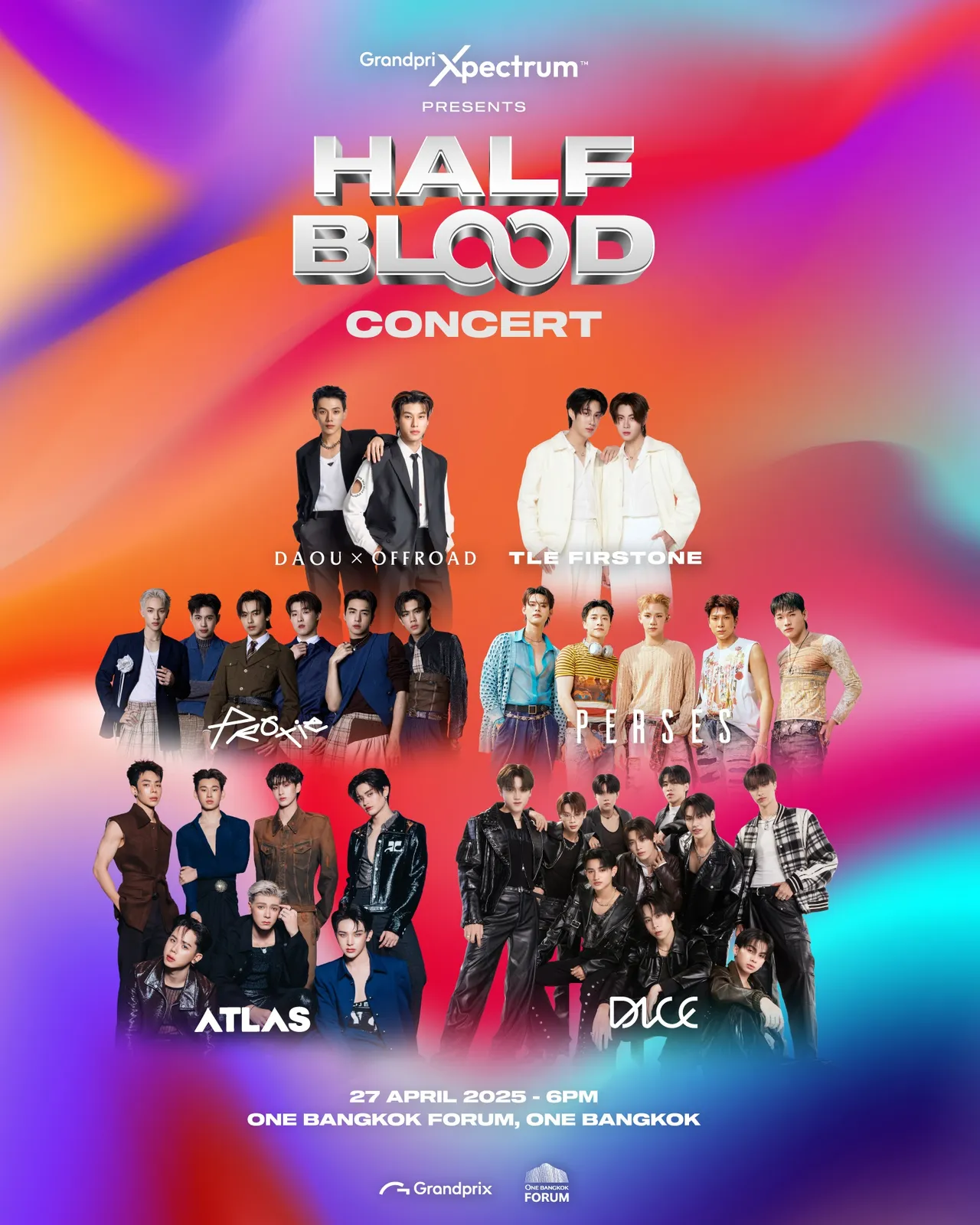 เตรียมสูบฉีดความ POP ในตัวคุณ! กับ “HALFBLOOD CONCERT” สนุกแน่! 27 เม.ย.นี้