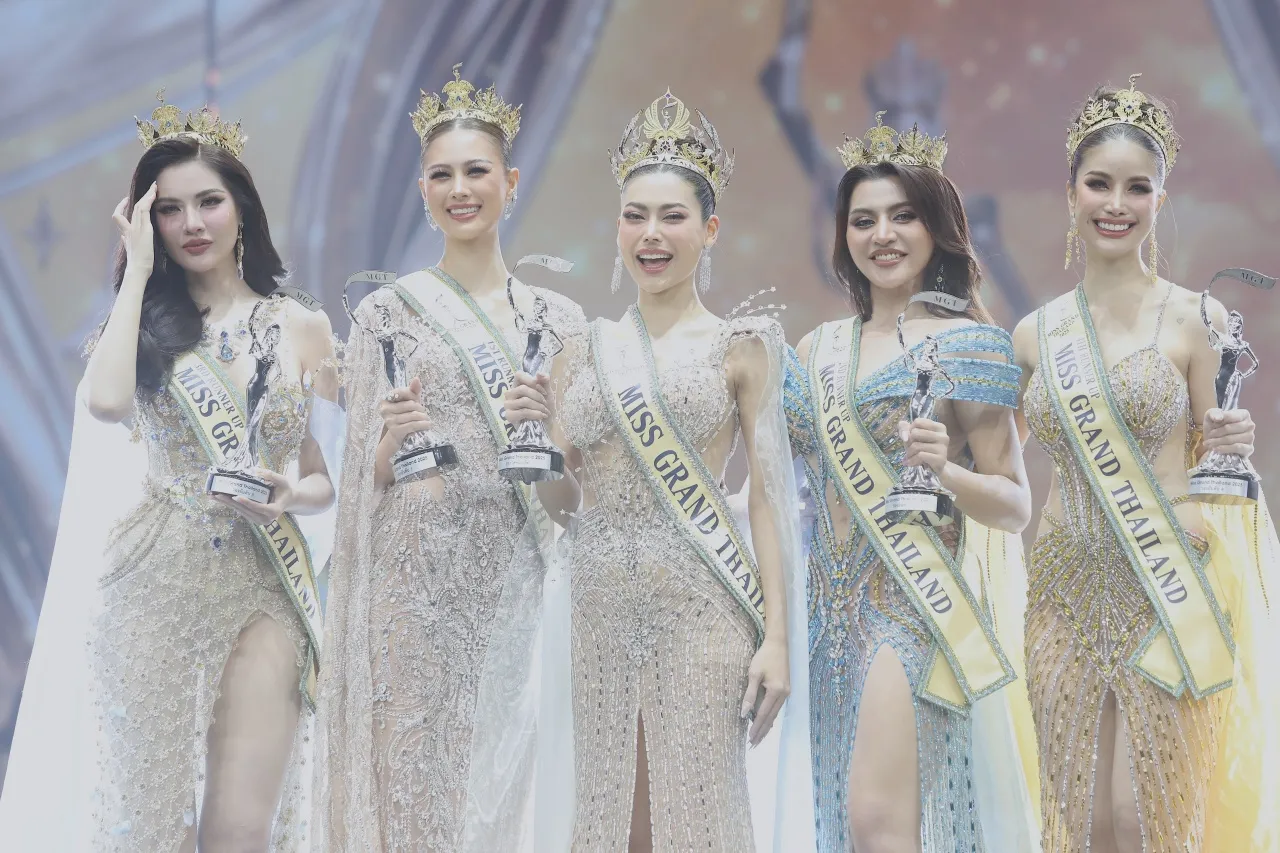 กชเบล คว้ามงทอง มิสแกรนด์ไทยแลนด์ 2025 เฌอเอม รั้งตำแหน่งรองอันดับ 1