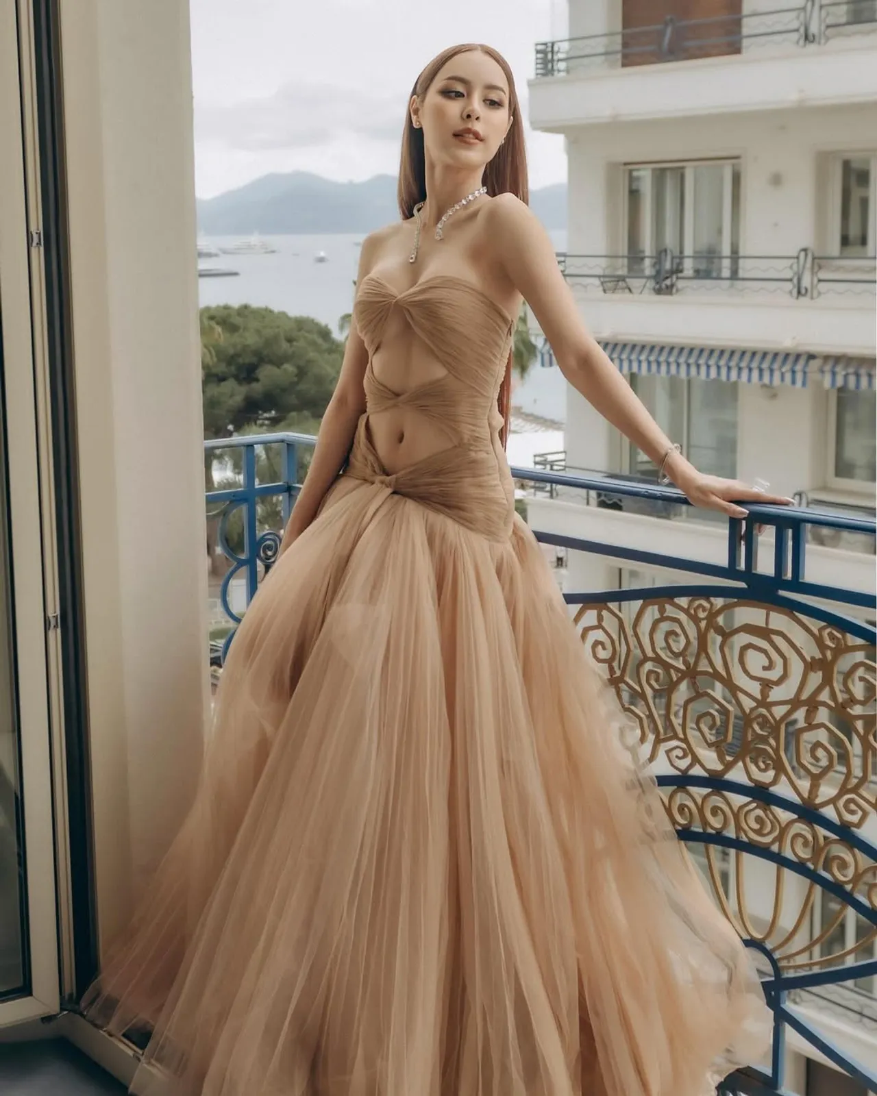 พีพี ปุญญ์ปรีดี สวยตะโกนบนพรมแดงคานส์ 2025 ในฐานะตัวแทนความงามแบบเอเชีย