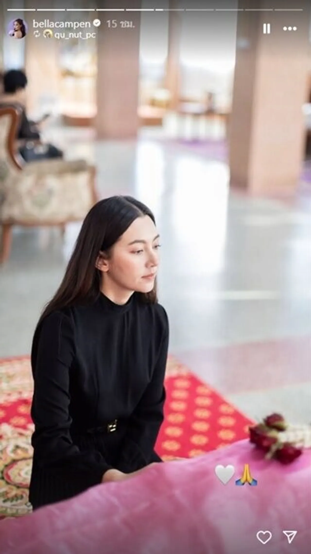 เปิดภาพ วิล ชวิณ อยู่เคียงข้างให้กำลังใจ เบลล่า ราณี ในวันที่สูญเสียคุณยาย