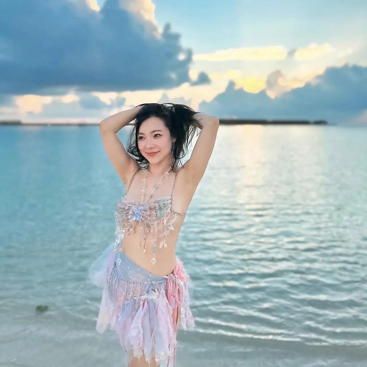 ดีเจต้นหอม นุ่งชุดว่ายน้ำ บอกอยากได้รูปแบบ โยเกิร์ต งานนี้ นัท นิสามณี จัดให้