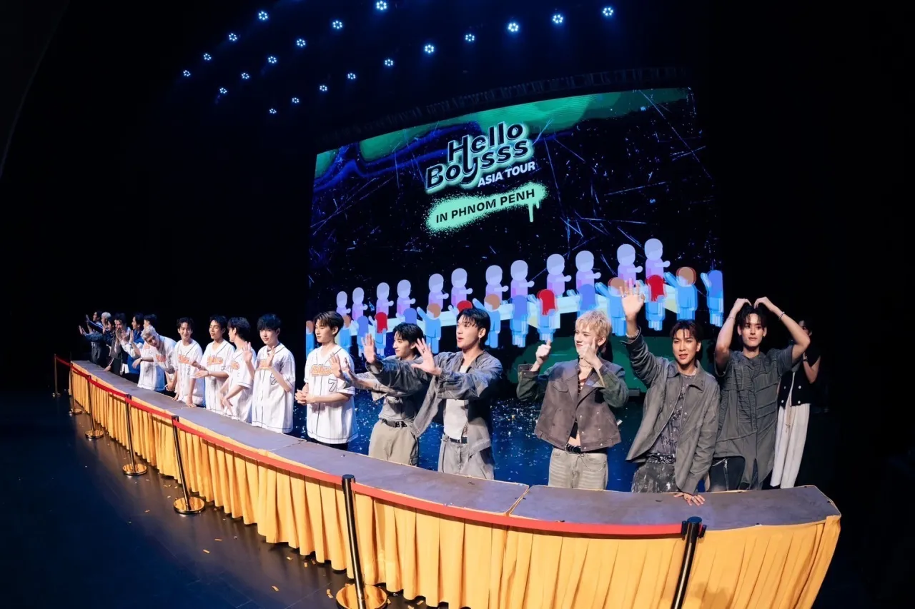 Hello Boysss บุกกัมพูชา เอเชียทัวร์ประเทศเเรกฟินทุกโมเมนต์ ฮอตจัดบัตร Sold Out ทุกที่นั่ง