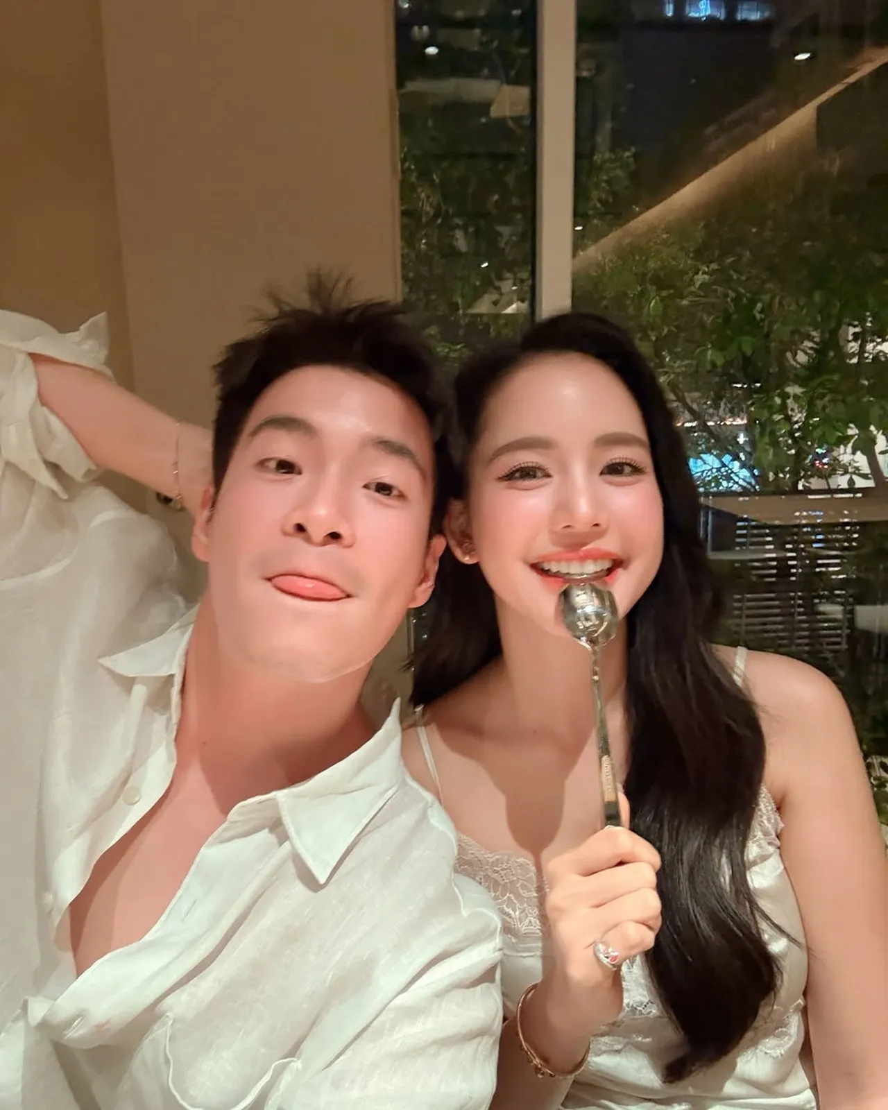 โบว์ เมลดา กลัวคนไม่รู้เป็นแฟน อาเล็ก ธีรเดช จุ๊บแก้มกันมองเป็นเรื่องปกติ