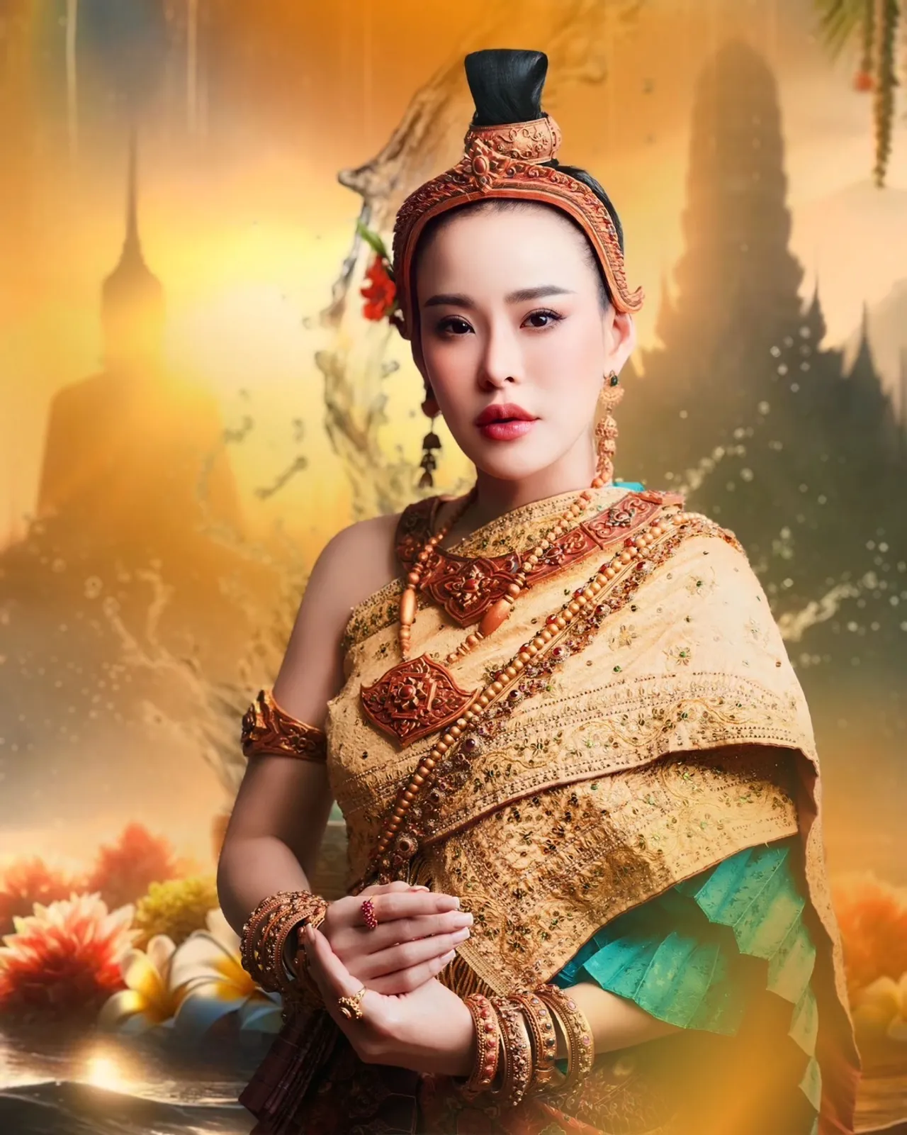 ตัวแม่สวยแจ่ม หนิง ทรงเครื่องนางทุงสะเทวี หวานหยด มัดใจแฟนยูริเจนZ