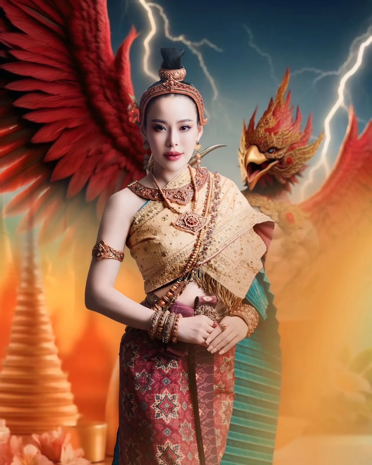 ตัวแม่สวยแจ่ม หนิง ทรงเครื่องนางทุงสะเทวี หวานหยด มัดใจแฟนยูริเจนZ