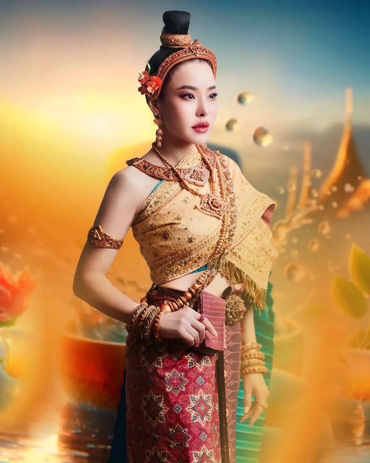 ตัวแม่สวยแจ่ม หนิง ทรงเครื่องนางทุงสะเทวี หวานหยด มัดใจแฟนยูริเจนZ