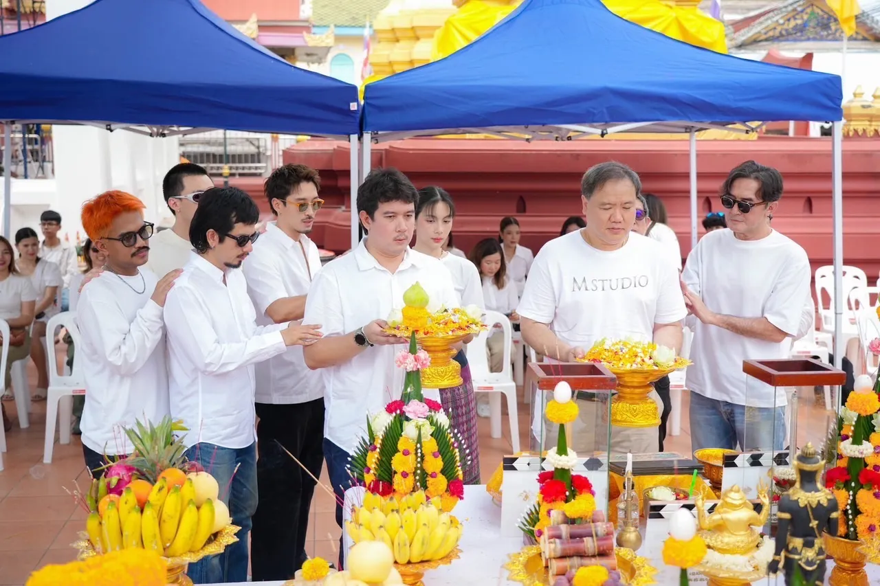 บวงสรวงเปิดกล้อง ภาพยนตร์มือปืน โดยฝีมือผู้กำกับร้อยล้าน พุฒิ พุฒิพงษ์